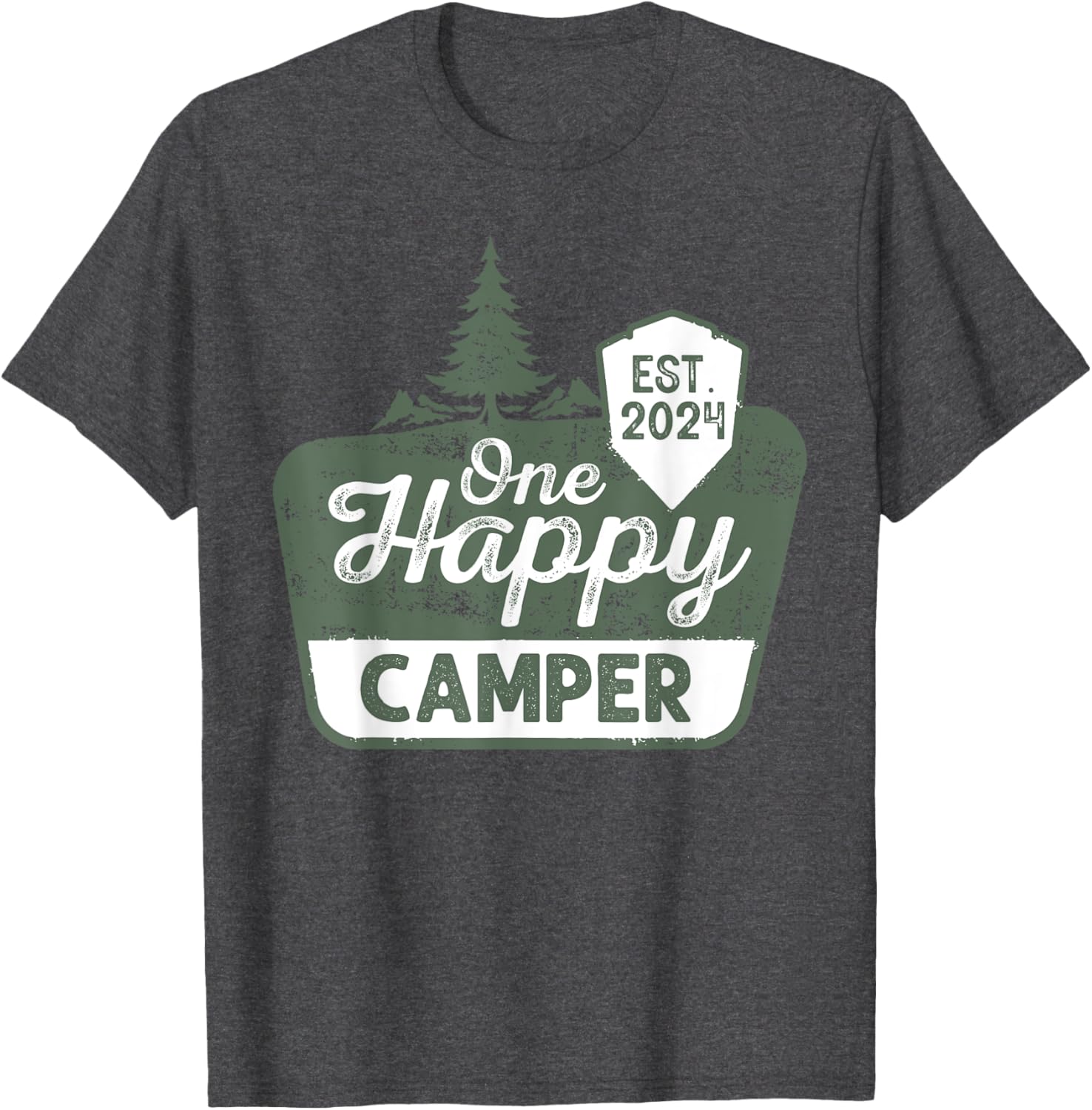 One Happy Camper Matching Family Birthday T-Shirt for Fun Celebrations - 9