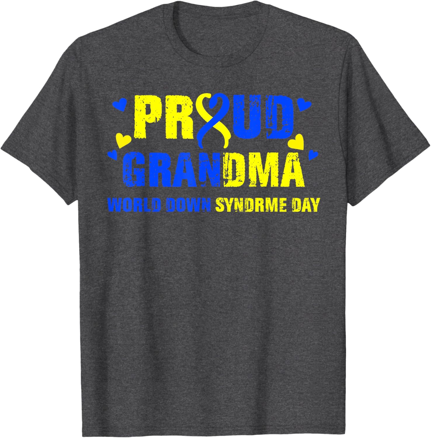 Down Syndrome Grandma Awareness T-Shirt for Proud Family Members - 11