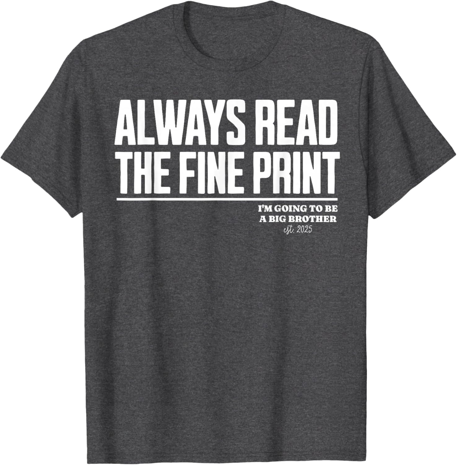 Big Brother 2025 Pregnancy Announcement T-Shirt for Fun Family Reveal - 14