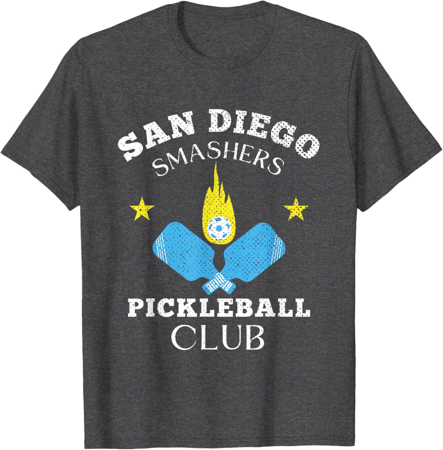 Pickleball Club Smashers T-Shirt for San Diego Fans and Players - 5
