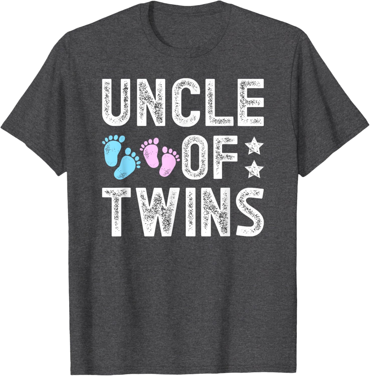 Proud Twin Uncle T-Shirt for Uncles of Twins - Fun and Stylish Design - 5