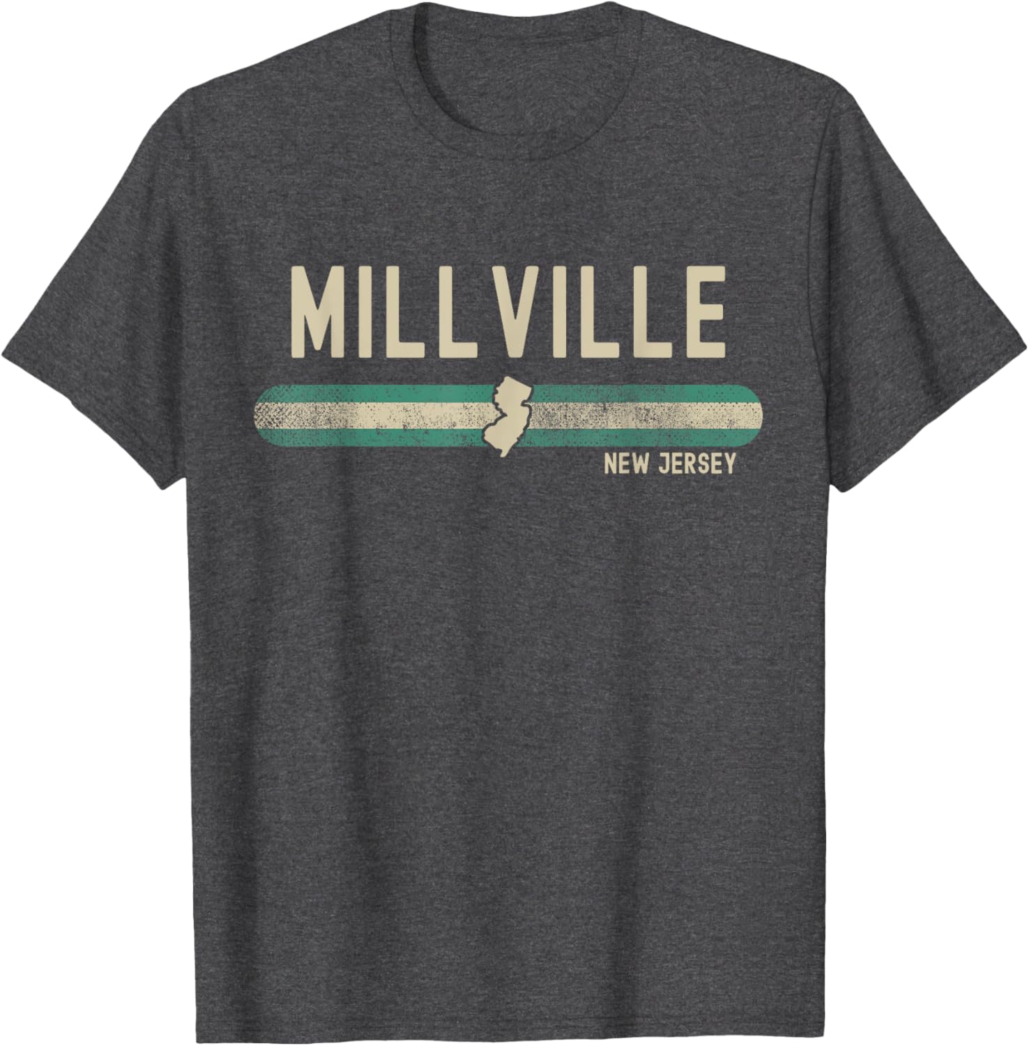Millville NJ 80s Style T-Shirt for Nostalgic Travel Enthusiasts - 2