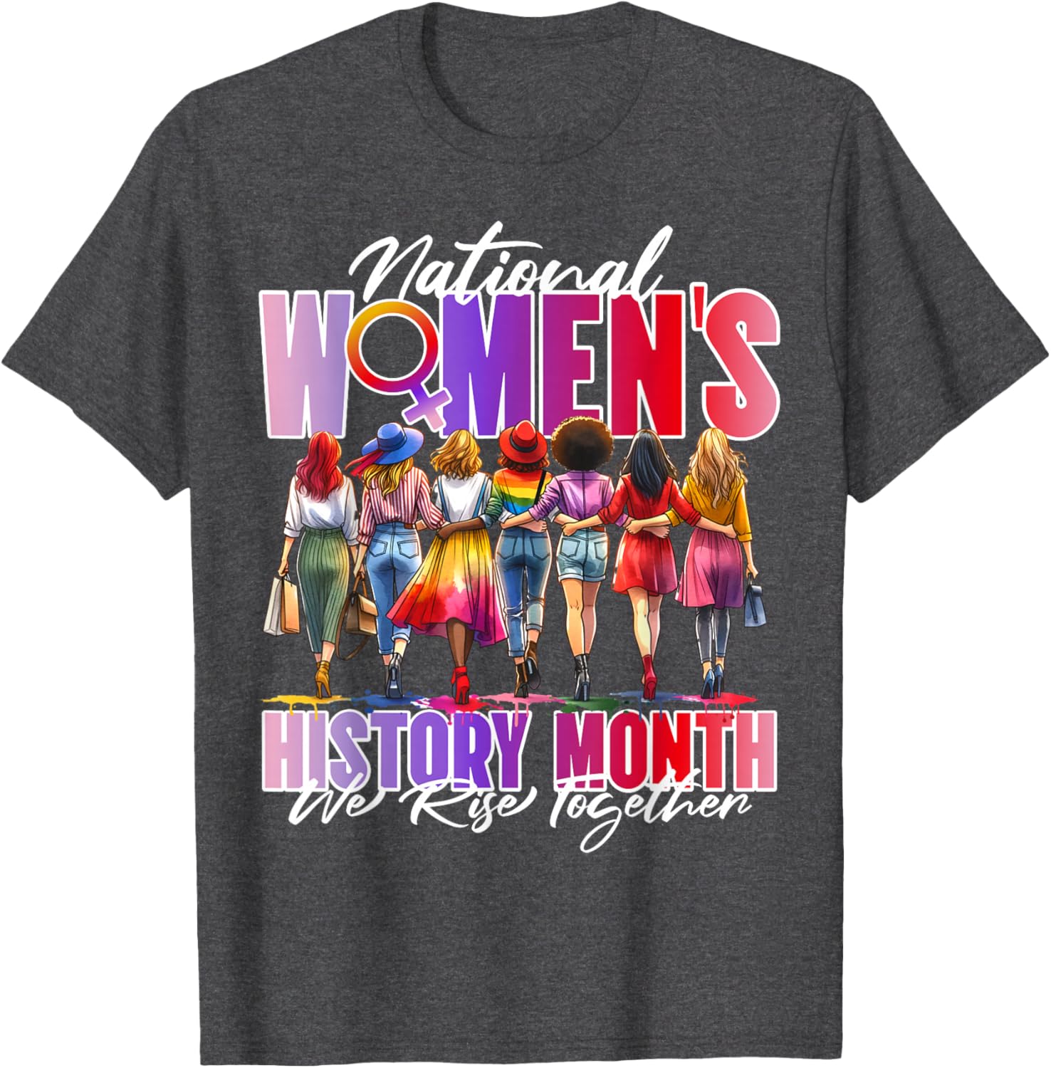 Embrace Equity Women's History Month 2025 T-Shirt for Every Woman - 2