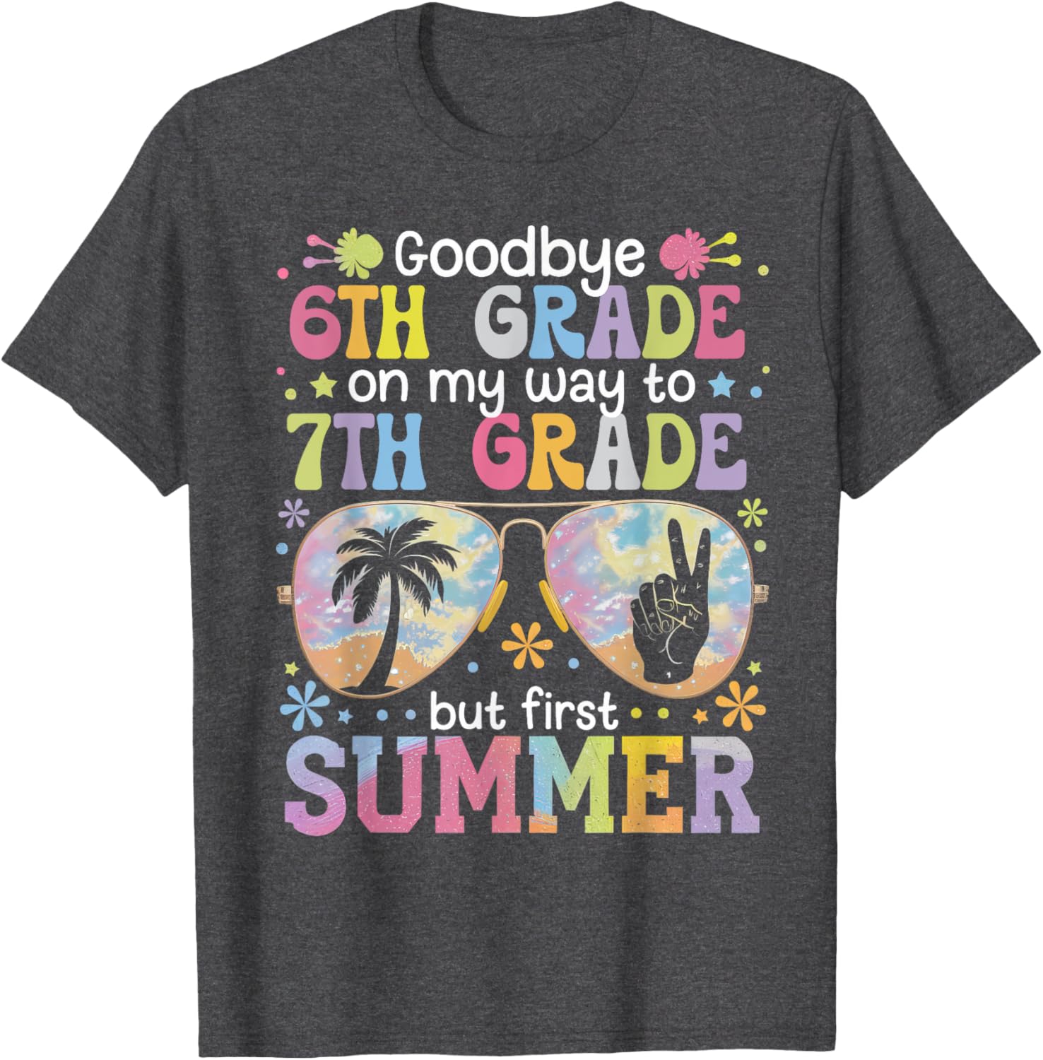 Goodbye 6th Grade T-Shirt Perfect for Last Day of School Celebrations - 12