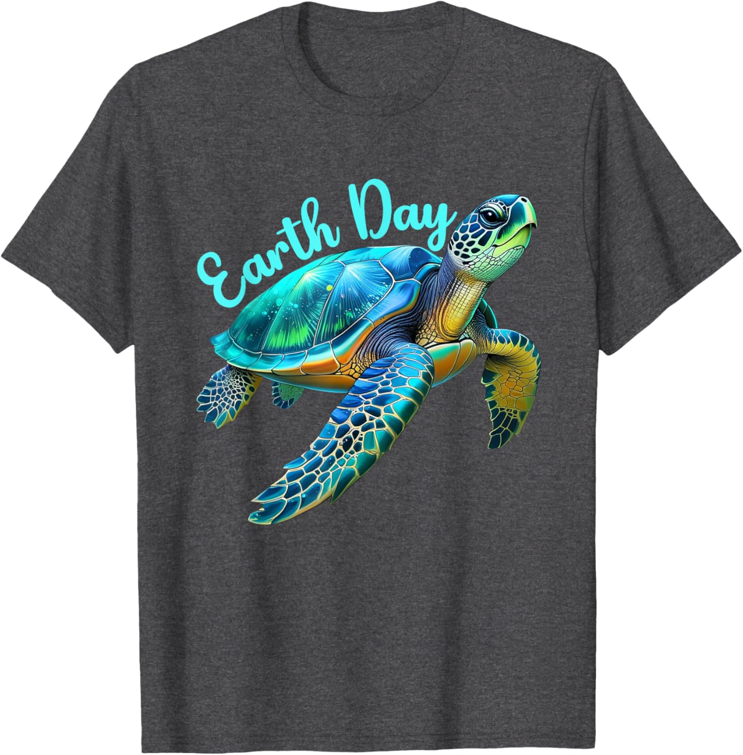 Sea Turtle Earth Day T-Shirt for Men and Women - Save the Planet! - 12