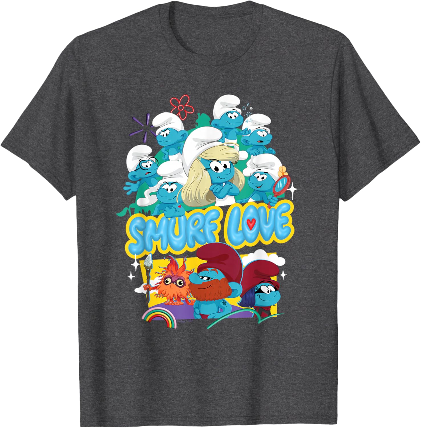 Smurfs Movie Smurf Love T-Shirt for Fun and Stylish Fans - 9
