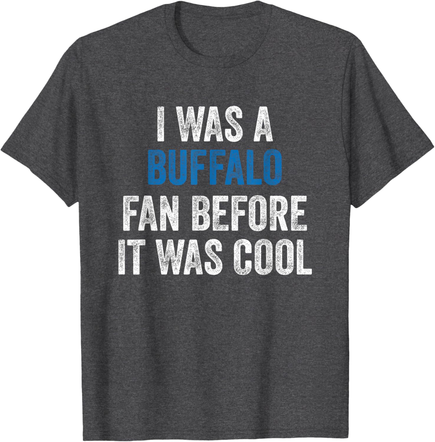 Retro Vintage Buffalo Fan T-Shirt for True Sports Enthusiasts - 1
