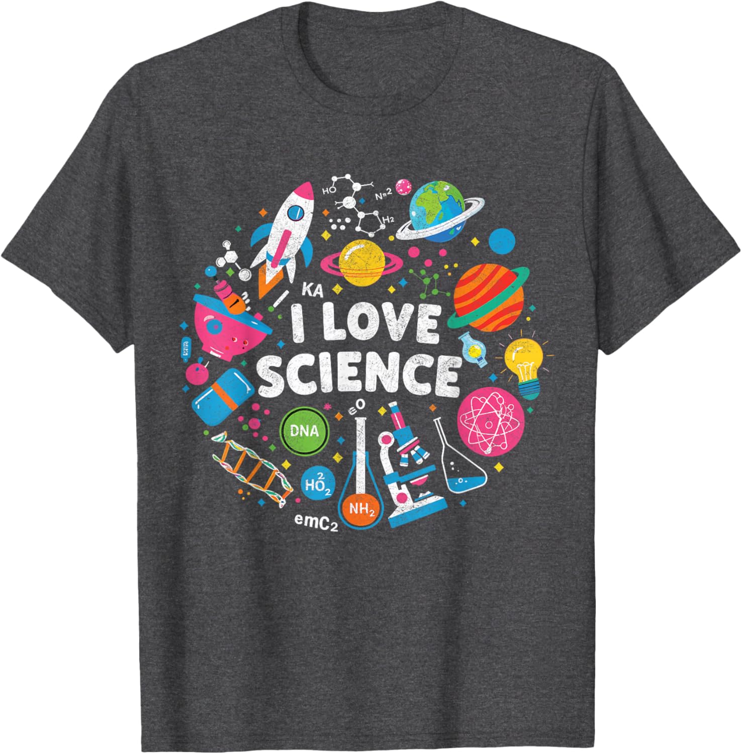 I Love Science T-Shirt for Kids - Perfect Gift for Young Science Lovers - 2