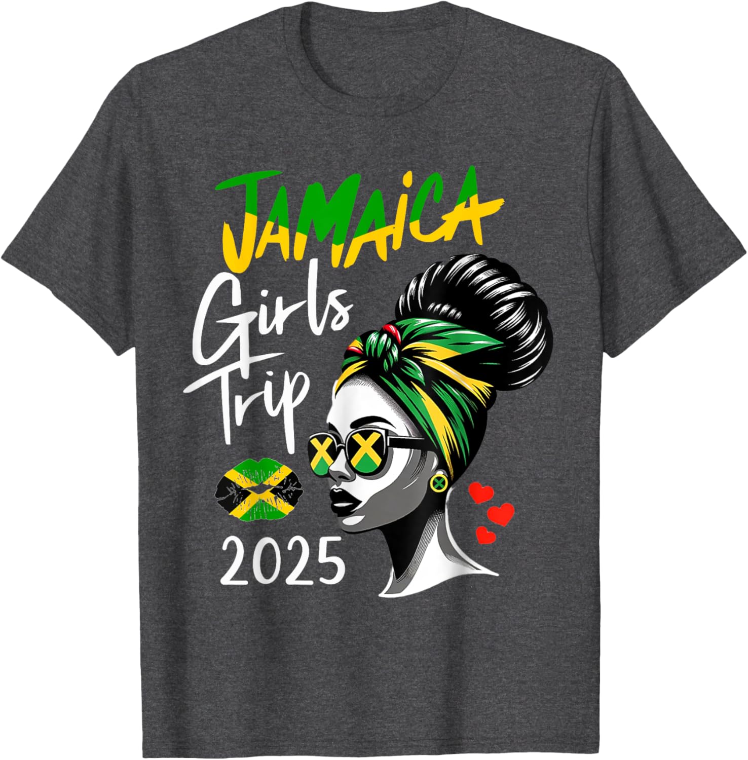 Jamaica Girls Trip 2025 Matching Summer Vacation T-Shirt for Women - 17