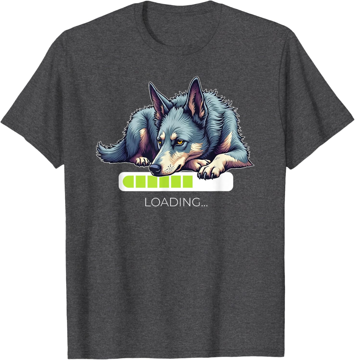 Australian Cattle Dog Red Blue Heeler Loading T-Shirt for Dog Lovers - 13
