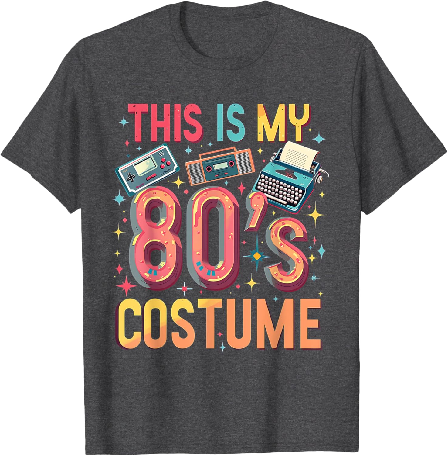 Retro 80's Costume T-Shirt for Fun Throwback Vibes Perfect for Parties - 10