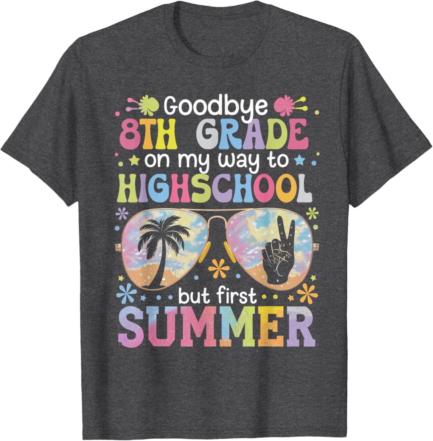 Goodbye 8th Grade T-Shirt for Last Day of School Celebrations - 10