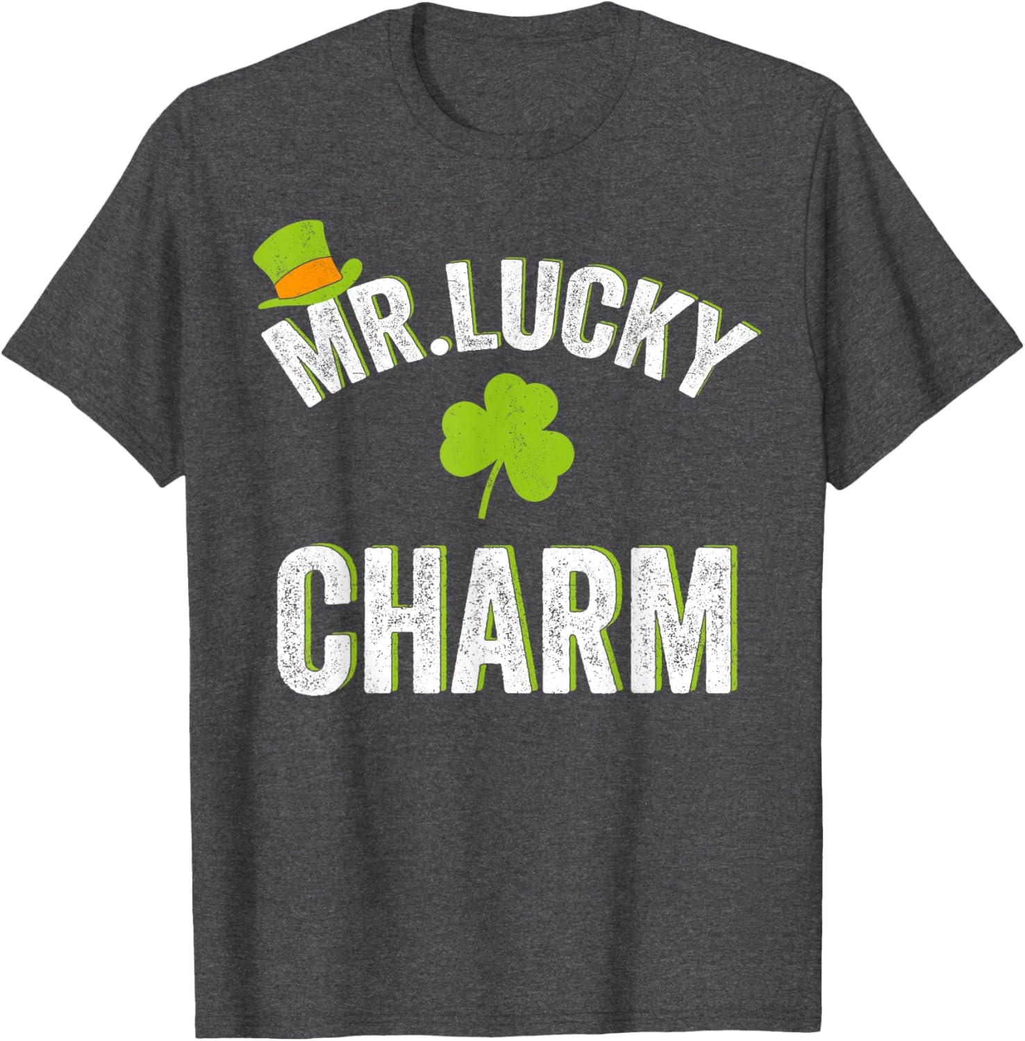 Mr Lucky Charm St Patricks Day T-Shirt for Kids and Men Fun & Festive - 9