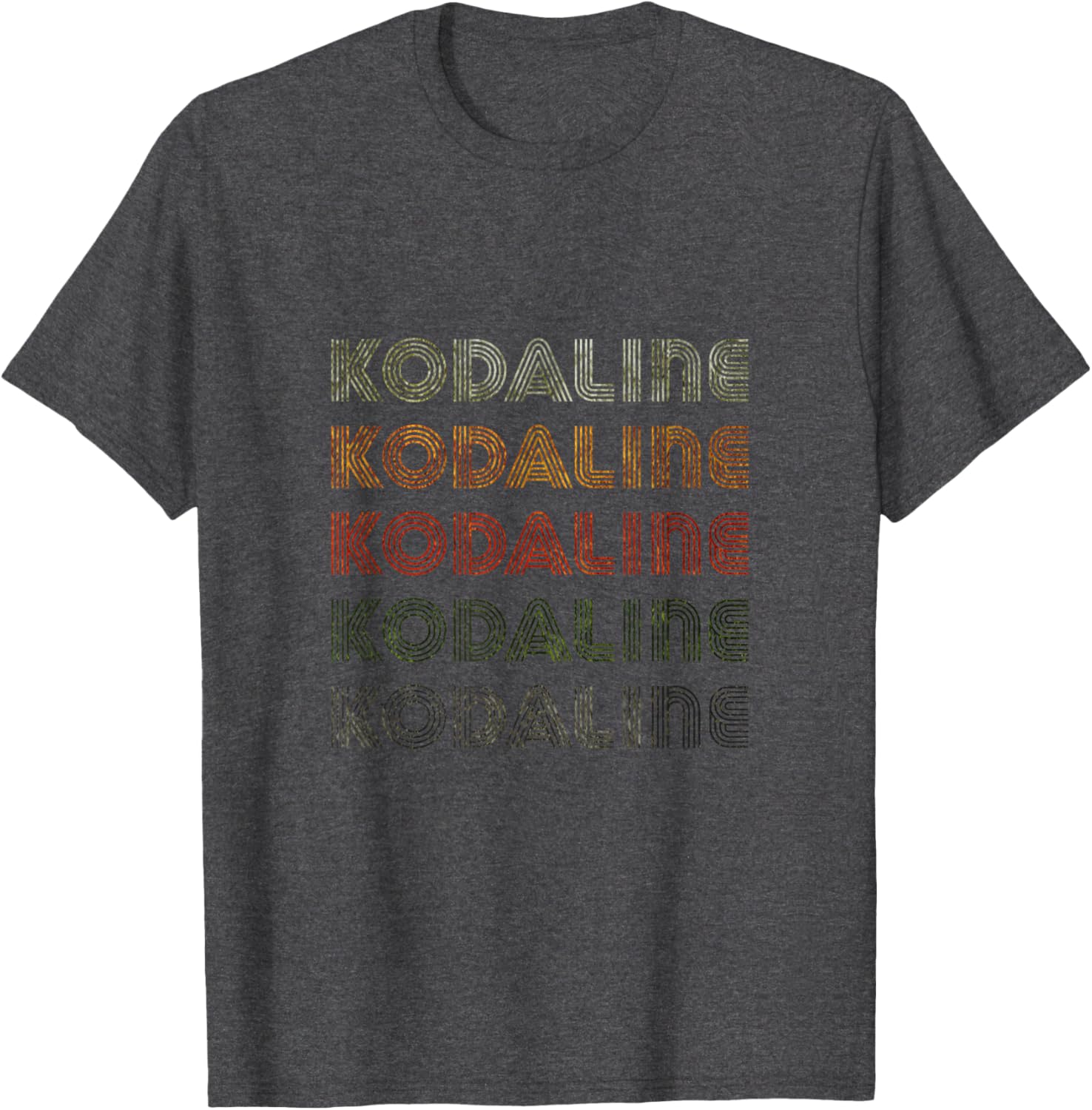 Love Heart Kodaline Vintage Black Tee Grunge Style T-Shirt for Fans - 15