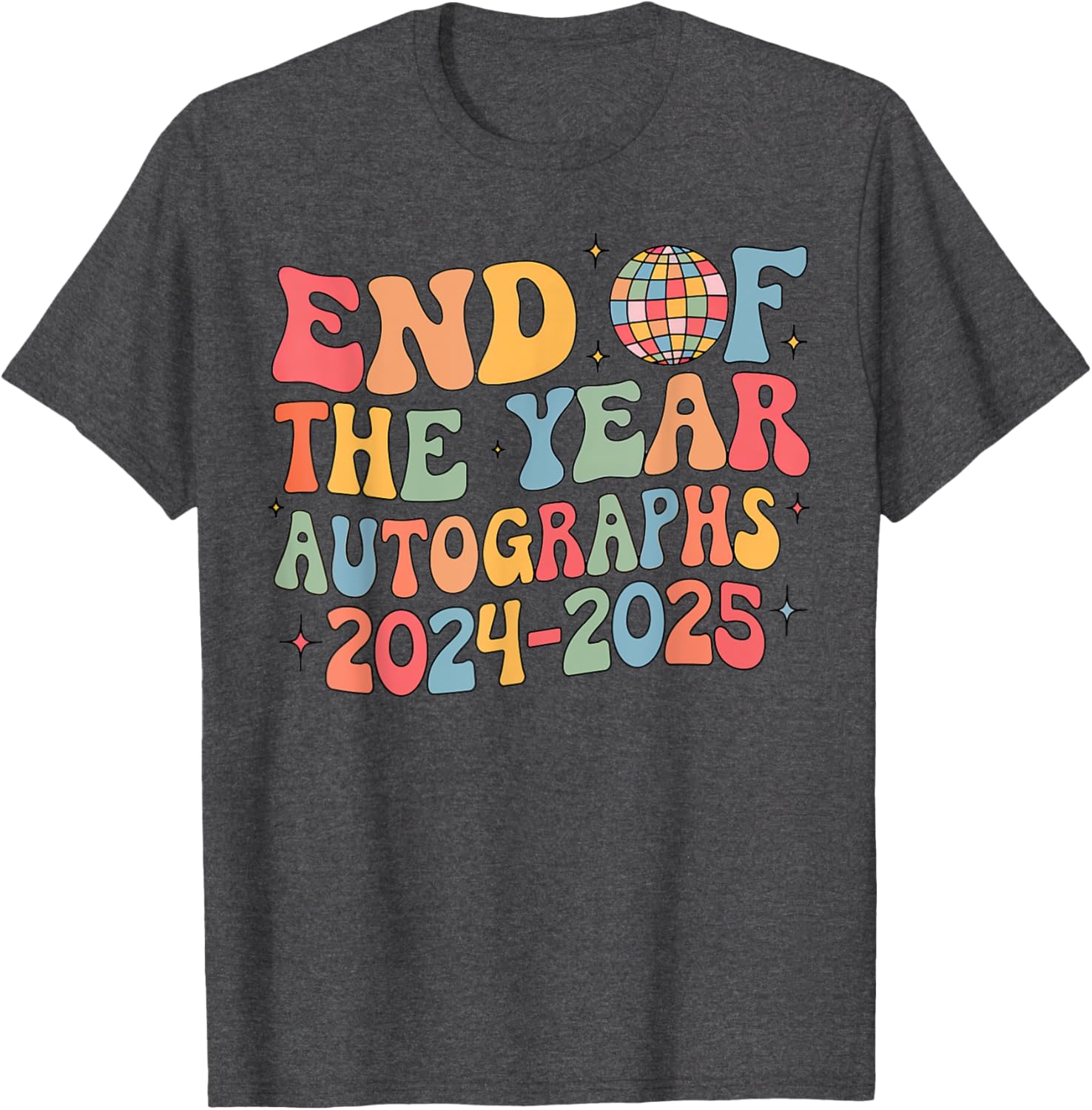 End of Year Autographs T-Shirt for Last Day of School 2024/2025 - 4
