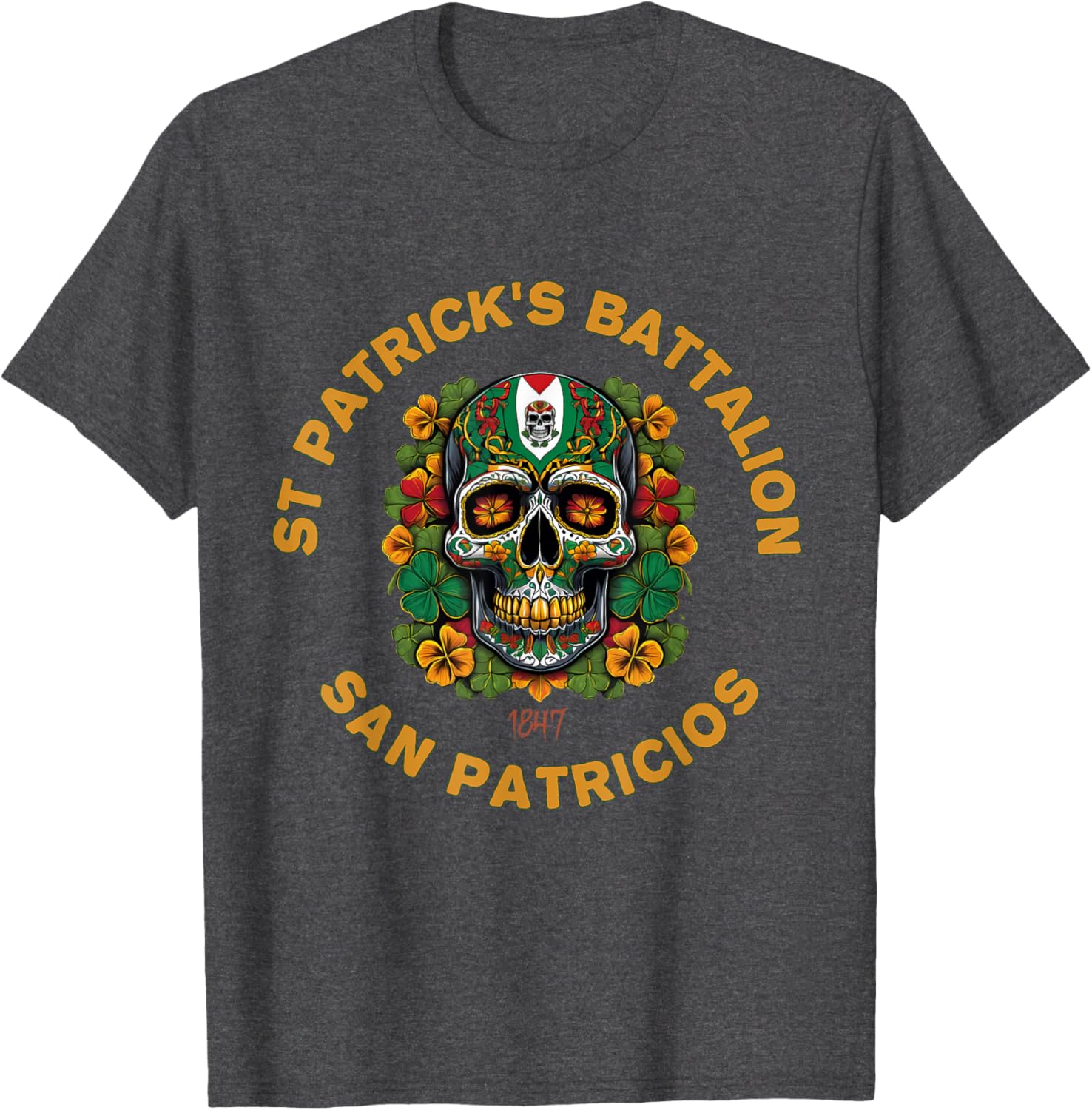Saint Patrick's Battalion San Patricios T-Shirt for Proud Irish Heritage - 1