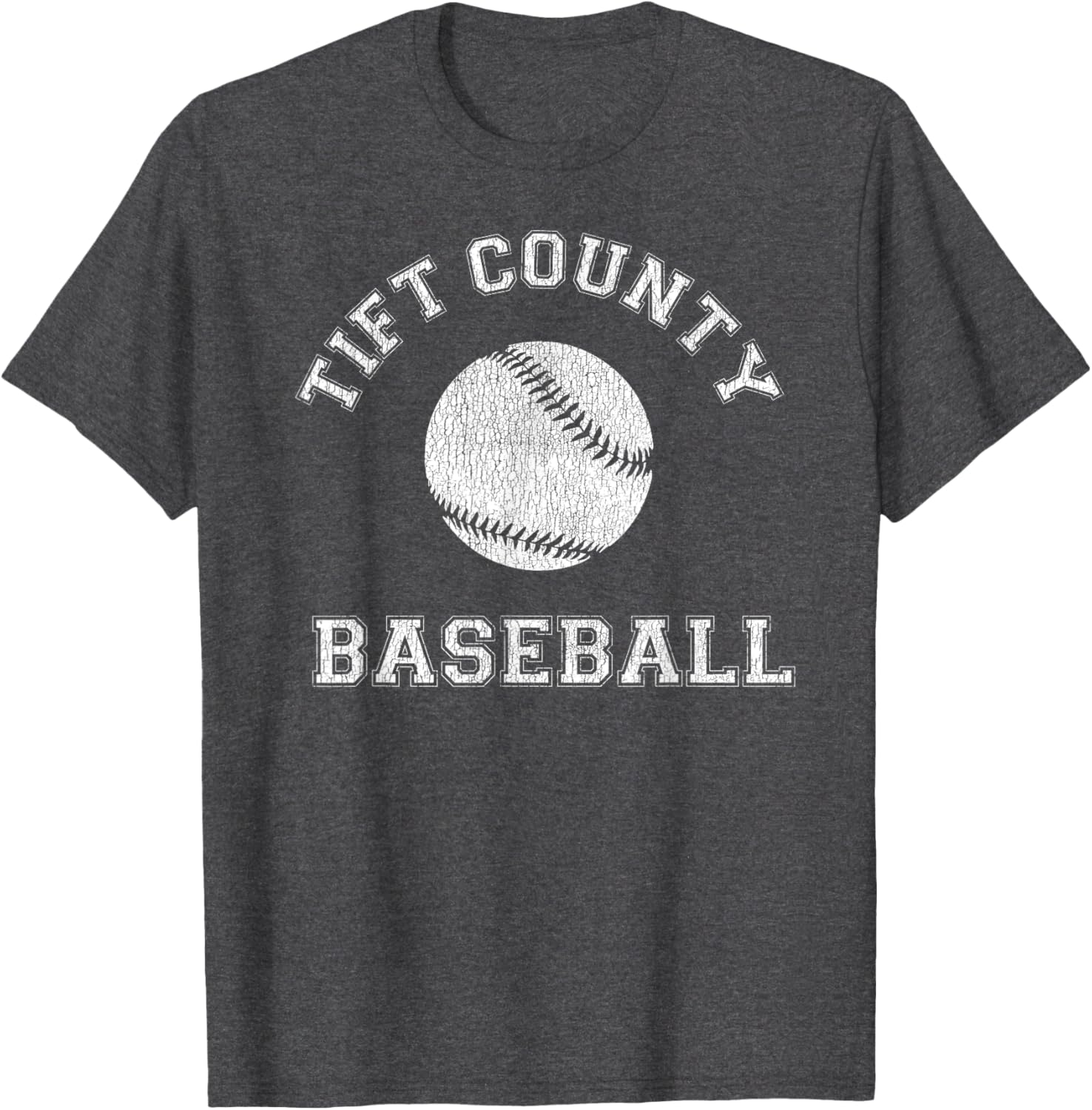 Tift County Baseball Distressed Retro Classic T-Shirt for Fans - 26