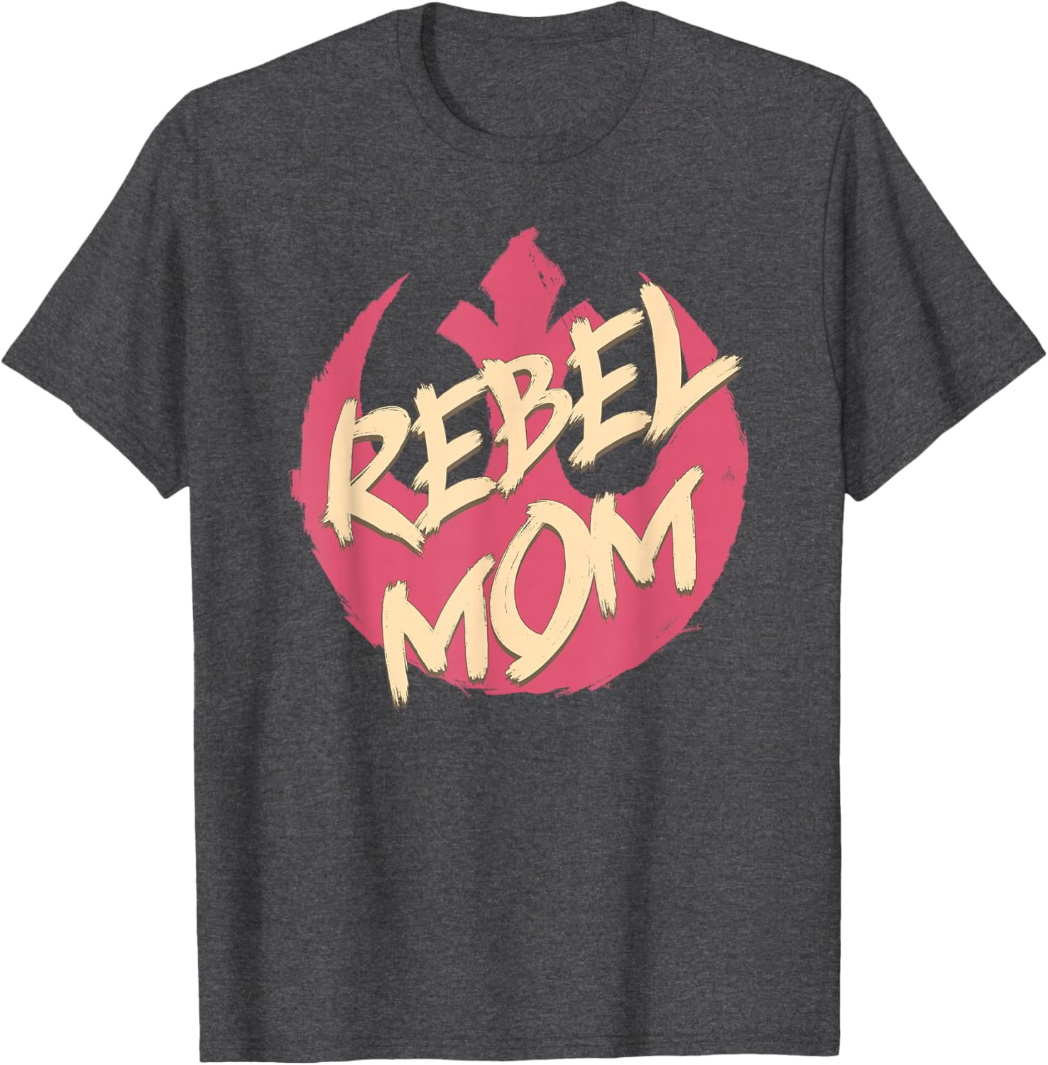 Star Wars Mother's Day Rebel Mom Distressed Logo T-Shirt for Her - 13