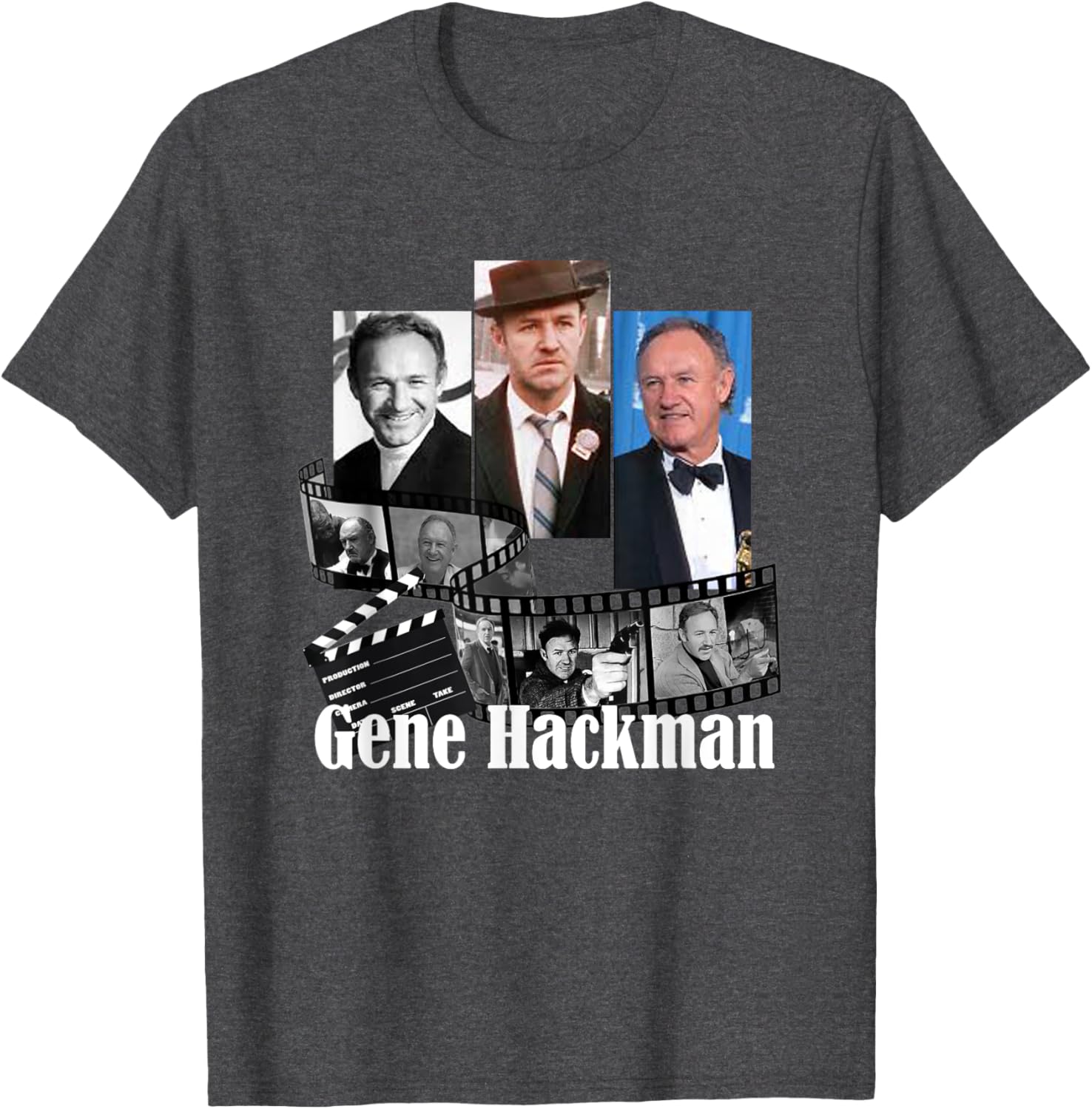 Gene Hackman 002 T-Shirt Comfortable Stylish Apparel for Fans - 1