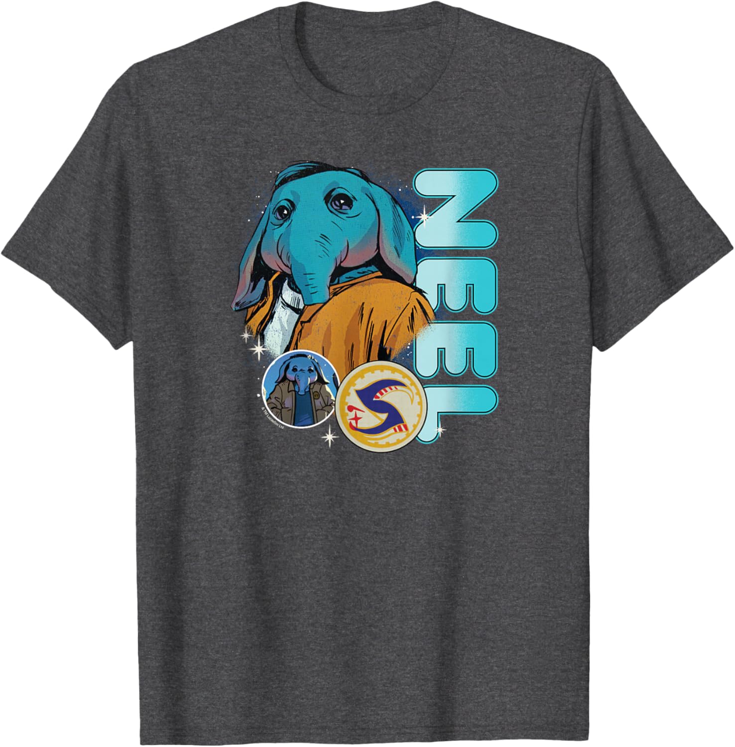 Star Wars Skeleton Crew Neel Bootleg T-Shirt for Fans and Collectors - 5