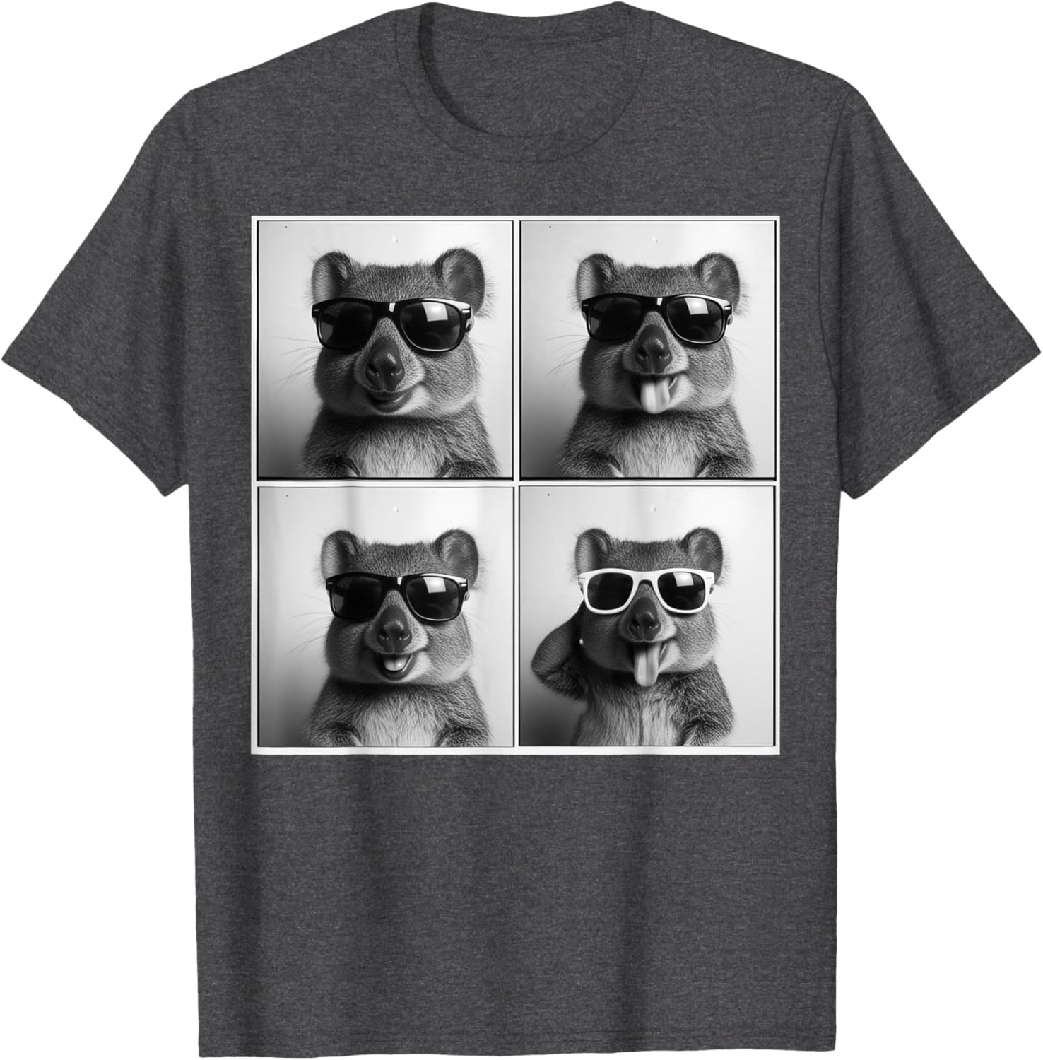 Quokka Photo Booth Funny Birthday T-Shirt for Men and Women - 3