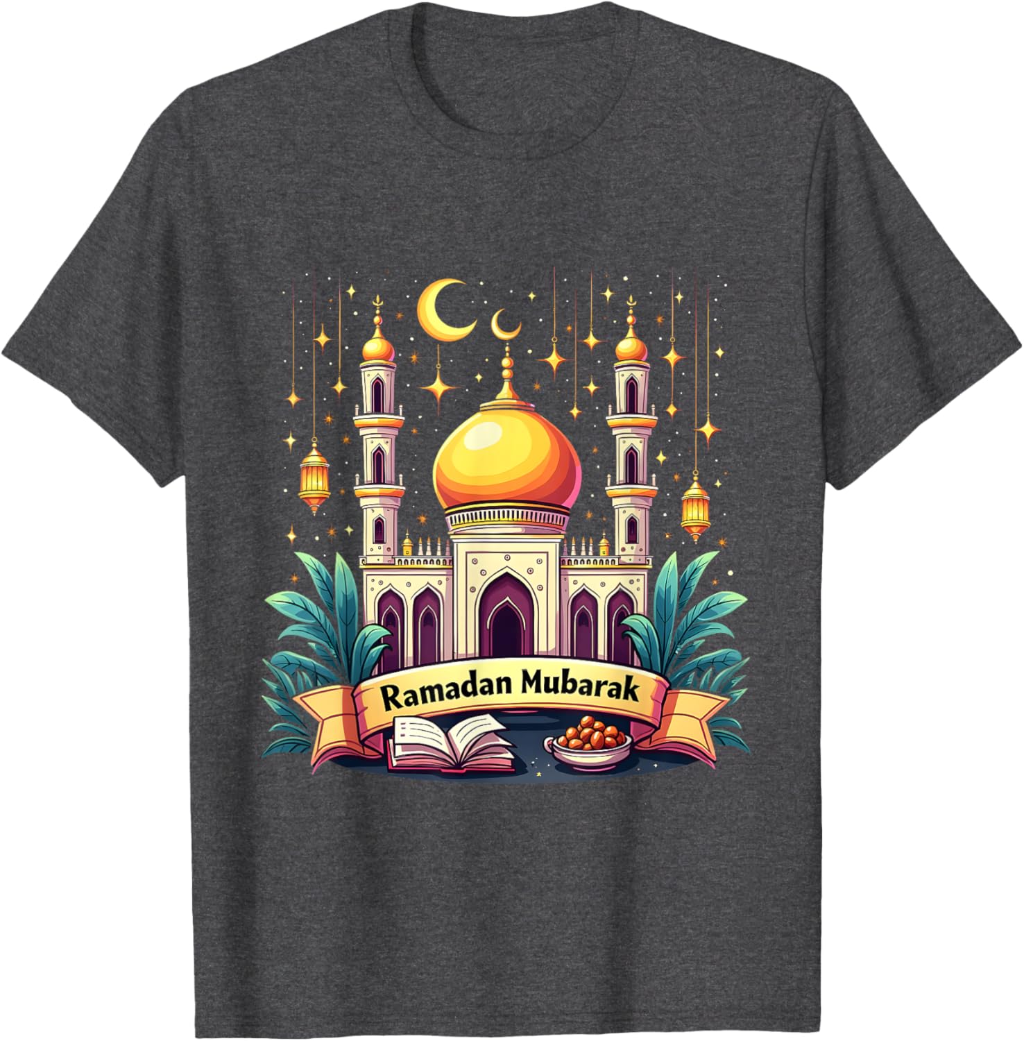Happy Ramadan Mubarak T-Shirt 2025 Celebrating the Joy of Ramadan - 5
