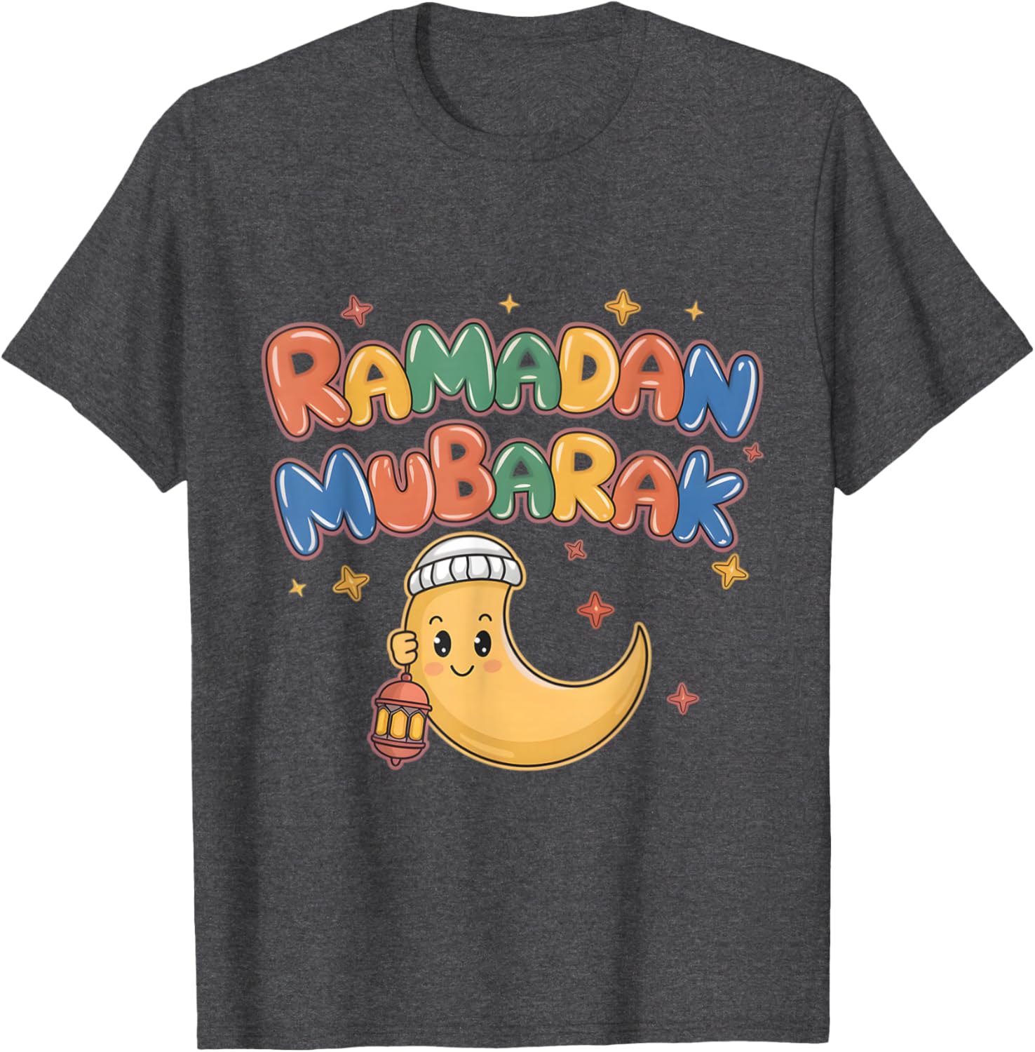 Kids Ramadan Mubarak T-Shirt for Boys Stylish Youth Apparel - 24