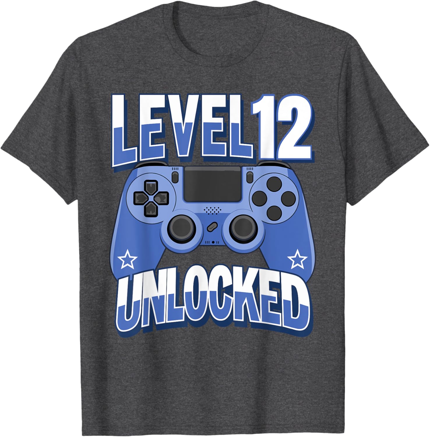 Level 12 Unlocked Funny Video Gamer Tee for 12th Birthday Celebration - 3