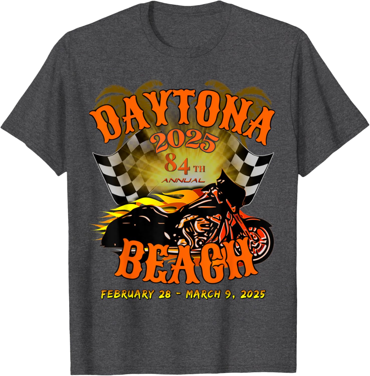 Bike Week 2025 Vintage Rally T-Shirt 84th Annual Event Apparel - 14