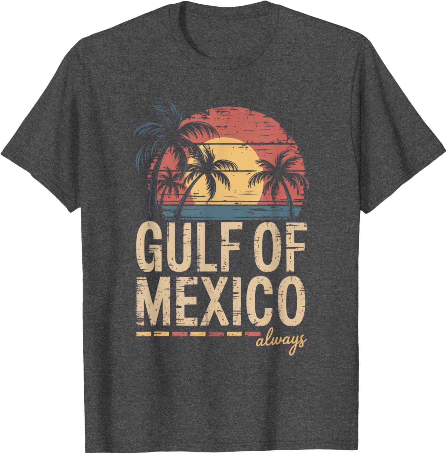 Retro Gulf of Mexico T-Shirt Vintage Style for Beach Lovers and Travelers - 10