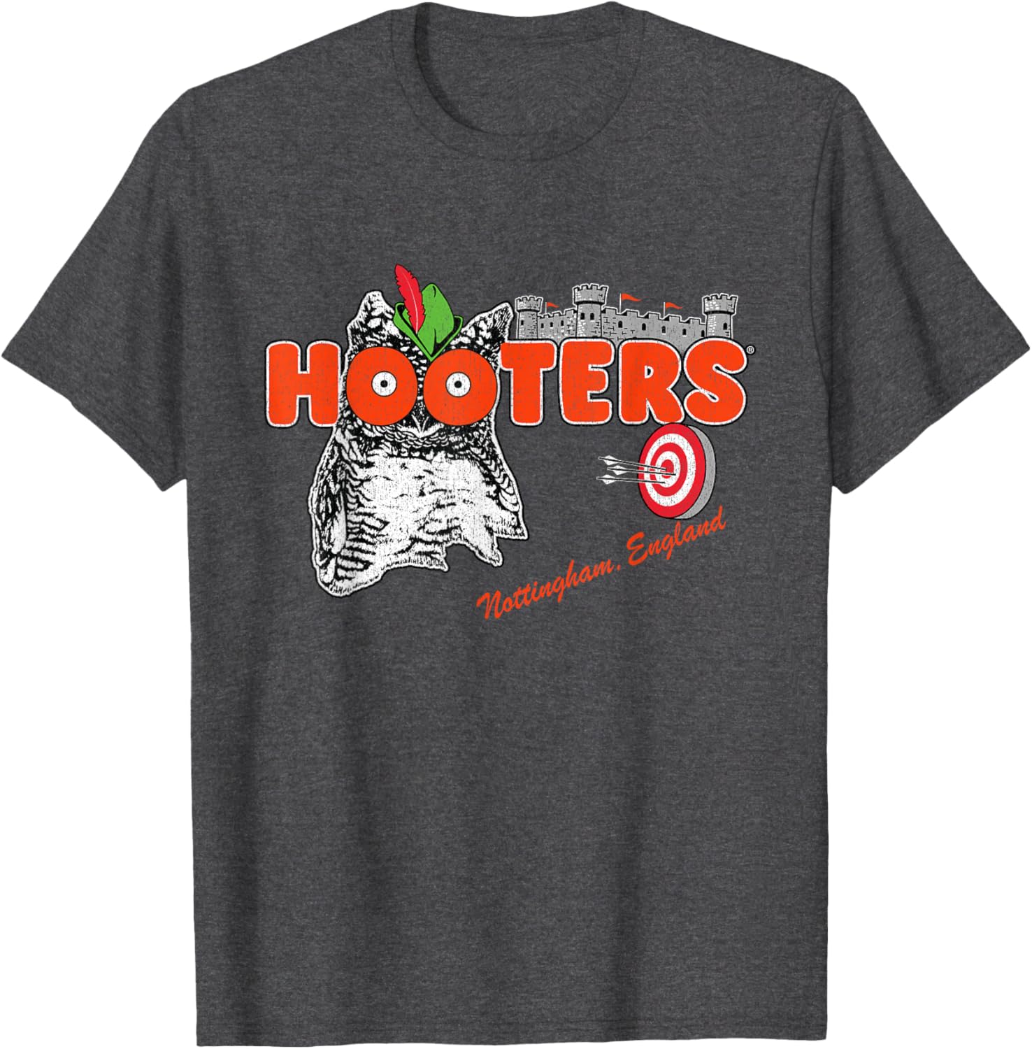 Hooters Birmingham England T-Shirt for Casual Wear and Fan Gear - 9