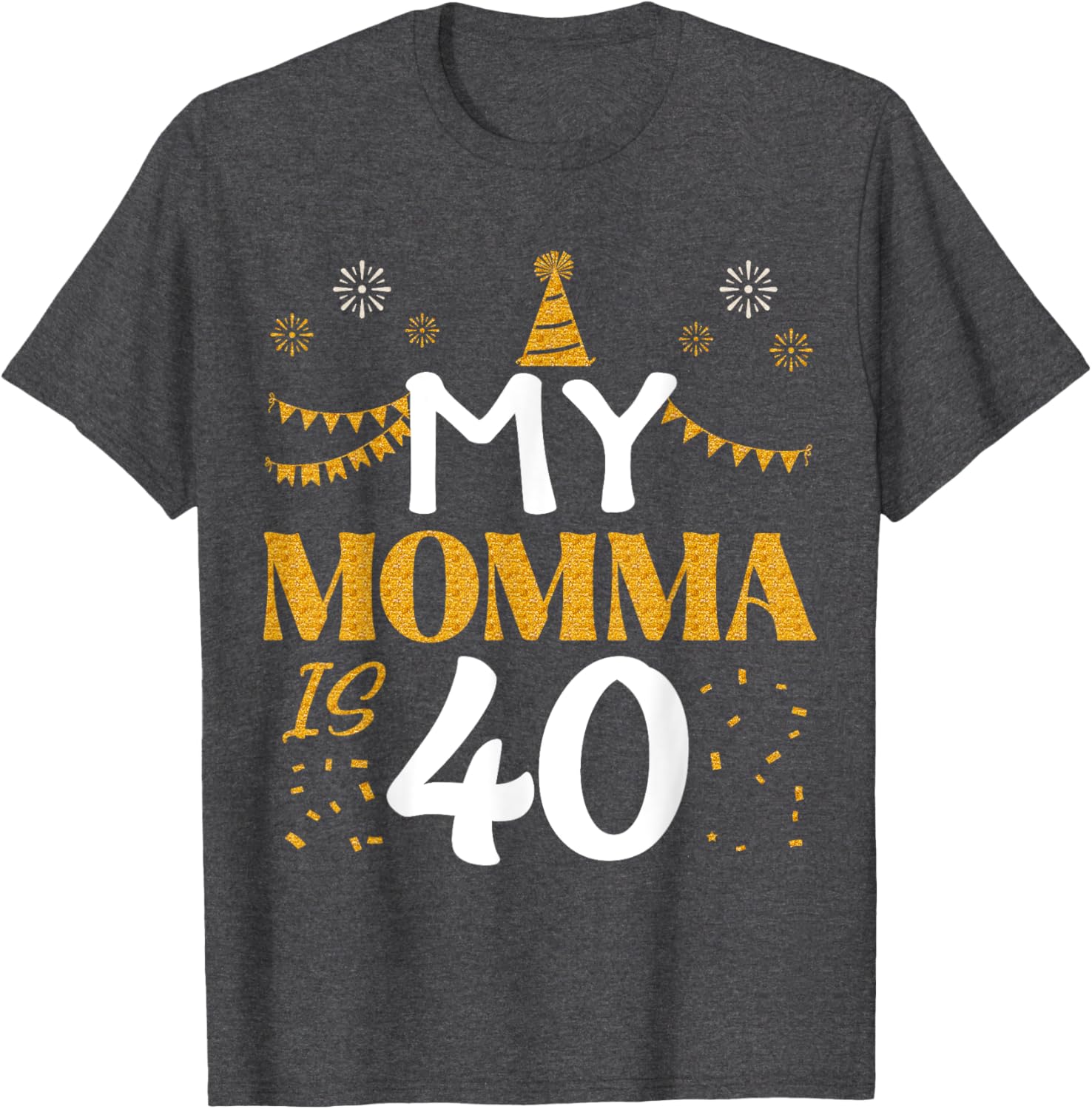 My Momma Is 40 T-Shirt 40th Birthday Gift for 1985 Moms - 7
