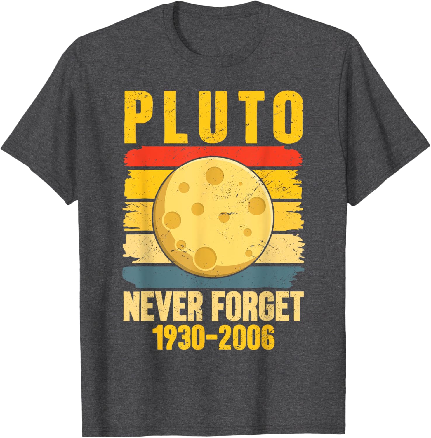 Funny Never Forget Pluto Retro Astronomy T-Shirt for Space Lovers - 13