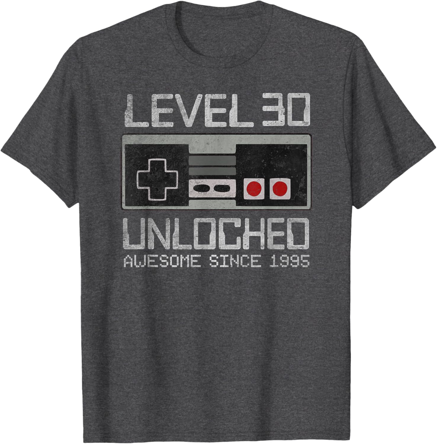 Level 30 Unlocked 30th Birthday Gamer T-Shirt for Men - Fun Gift Idea - 15