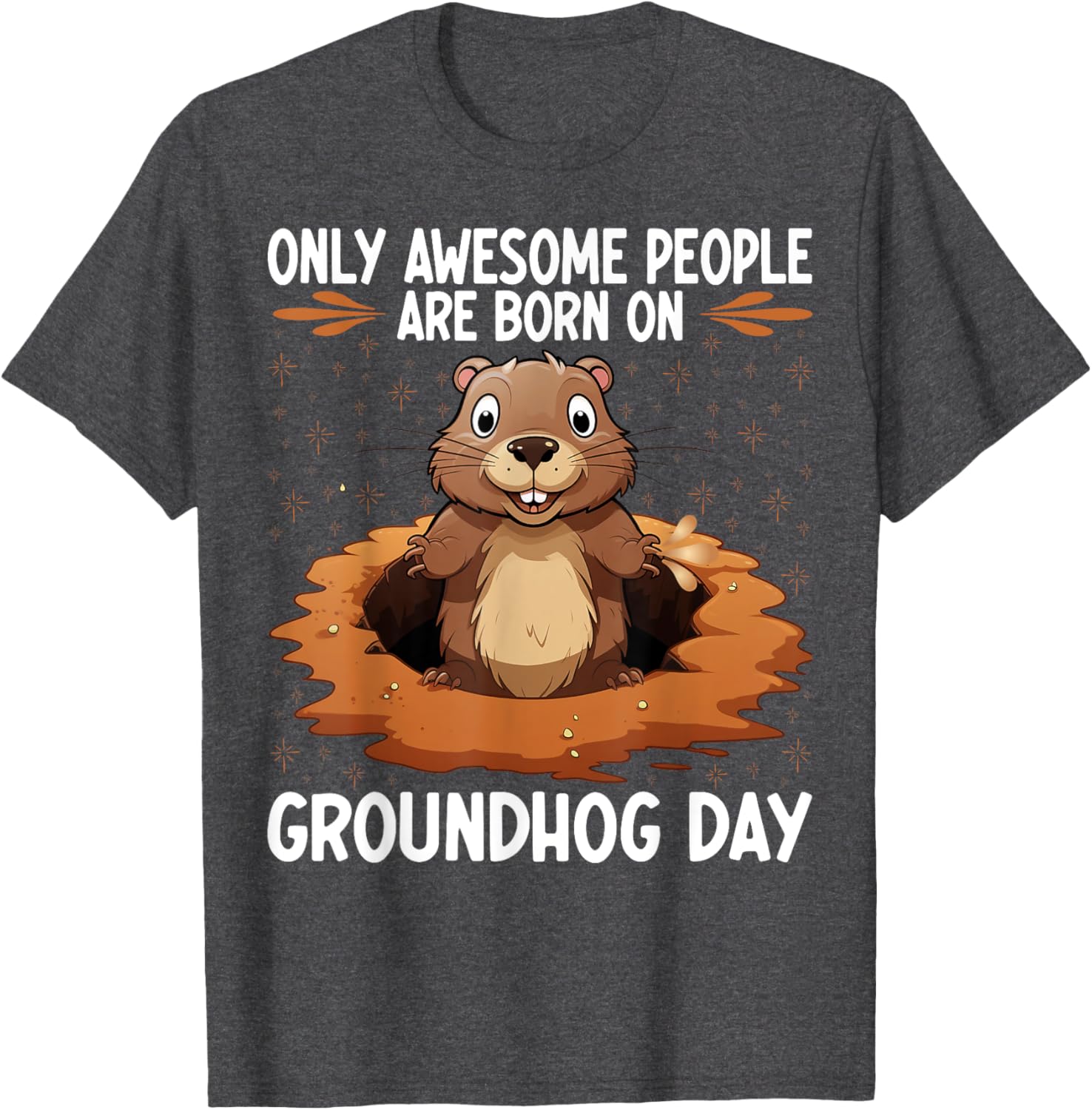 Funny Groundhog Day Birthday T-Shirt for Unique Celebrations - 3