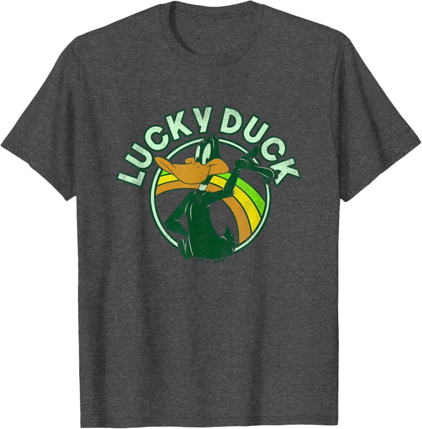 Retro Daffy Duck St. Patrick's Day T-Shirt for Fun Celebrations - 1