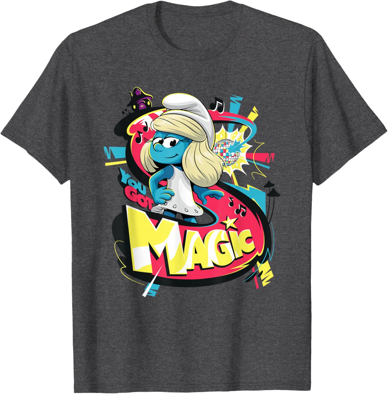 Magic Smurfette T-Shirt for The Smurfs Movie Fans - Fun & Stylish Apparel - 10