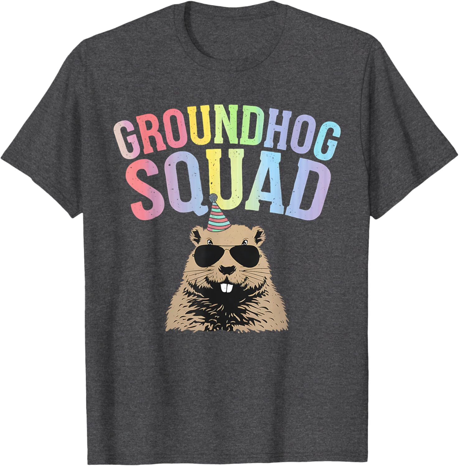 Funny Groundhog Squad T-Shirt for Happy Groundhog Day Family Fun - 11