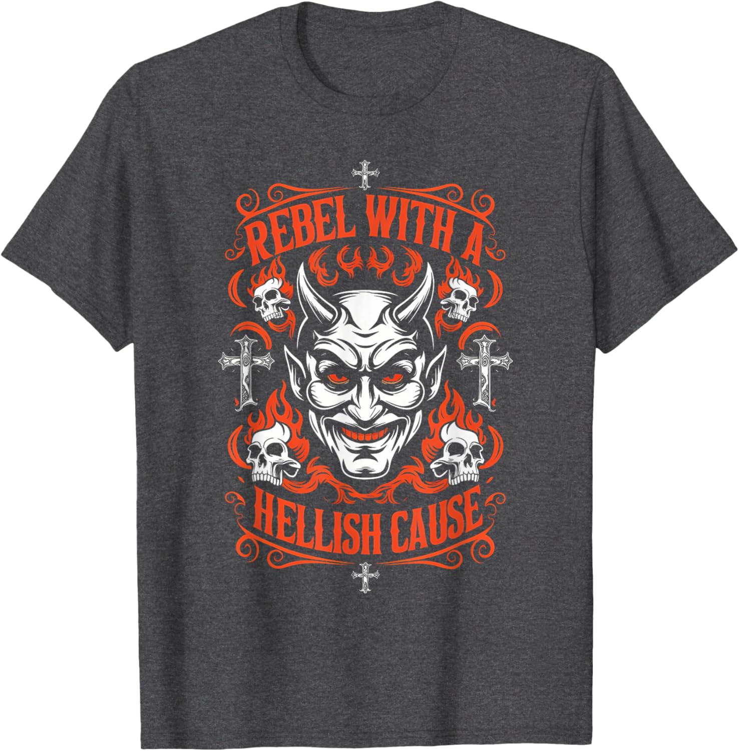Witch Goth Devil Goat 666 Pentagram Dark Art T-Shirt for Unique Style - 3