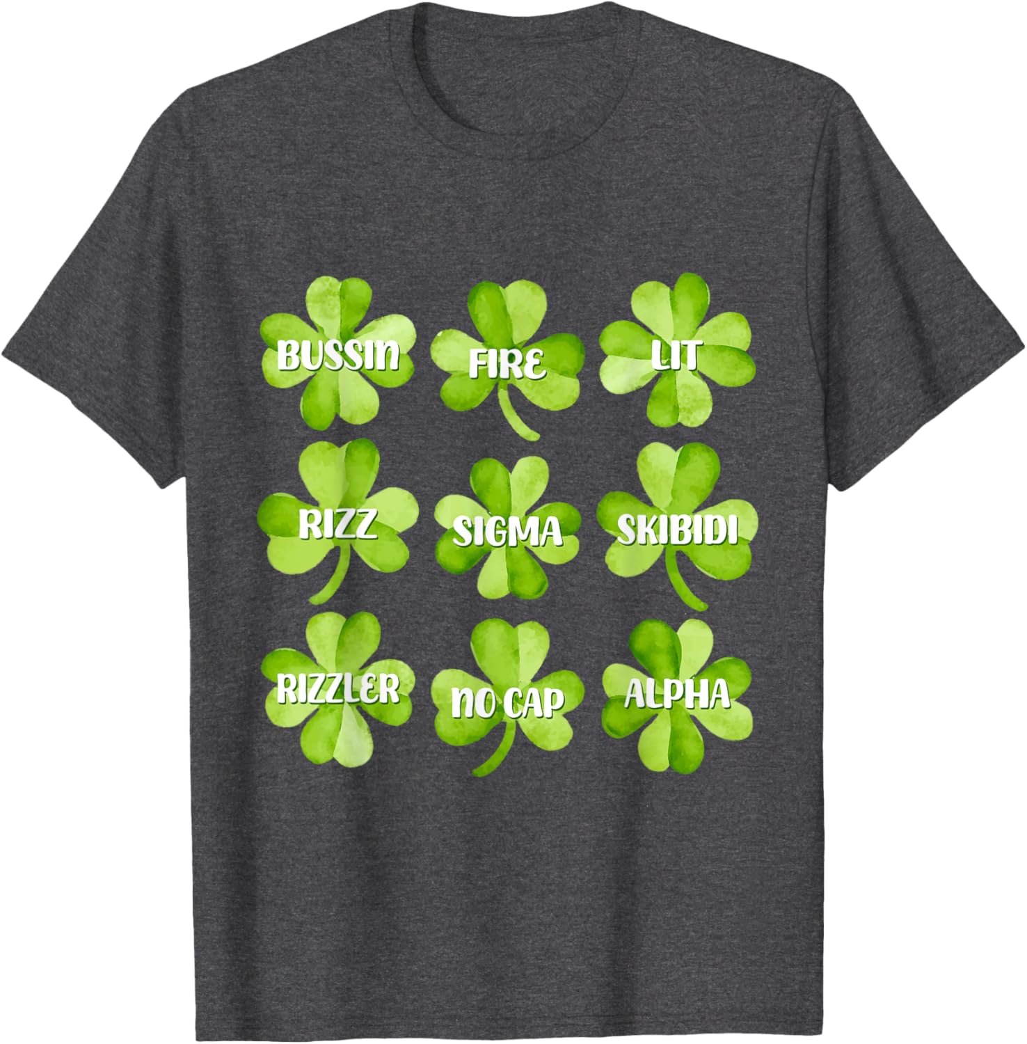 Funny Skibidi St Patricks Day Rizzlers Sigma T-Shirt for Celebrations - 5
