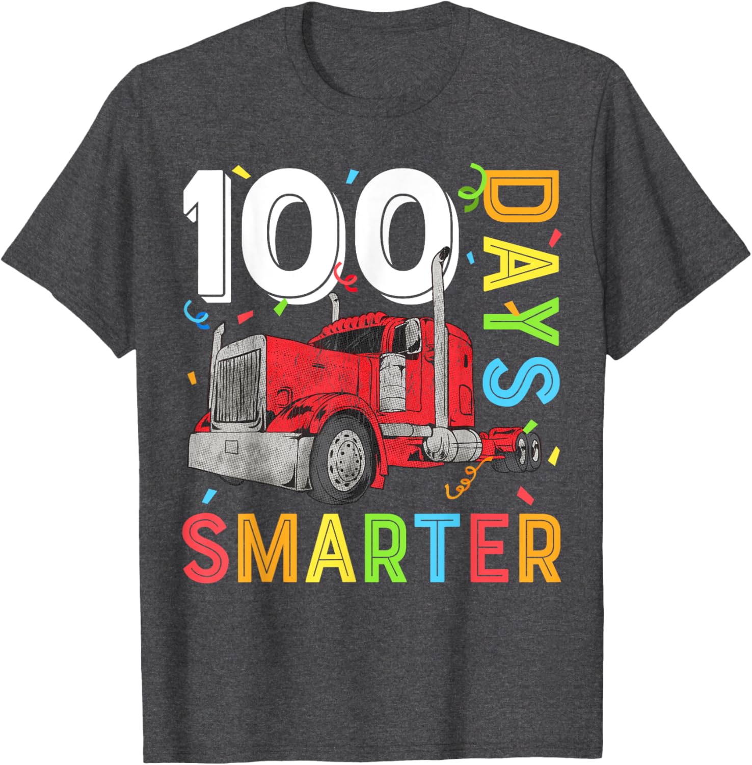 Kids 100 Days Smarter T-Shirt for Boys Perfect for 100th Day of School - 7