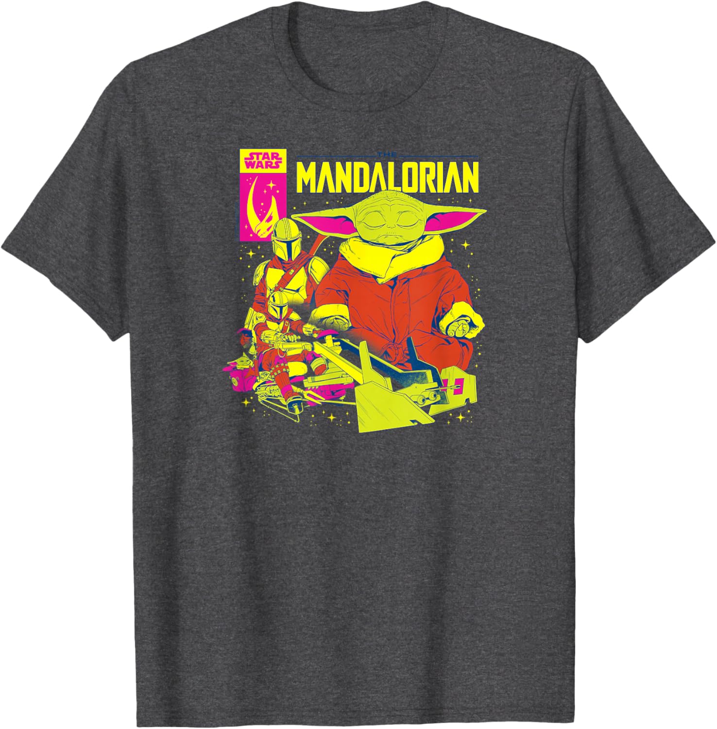 Star Wars The Mandalorian Comic Cover T-Shirt for Fans and Collectors - 4
