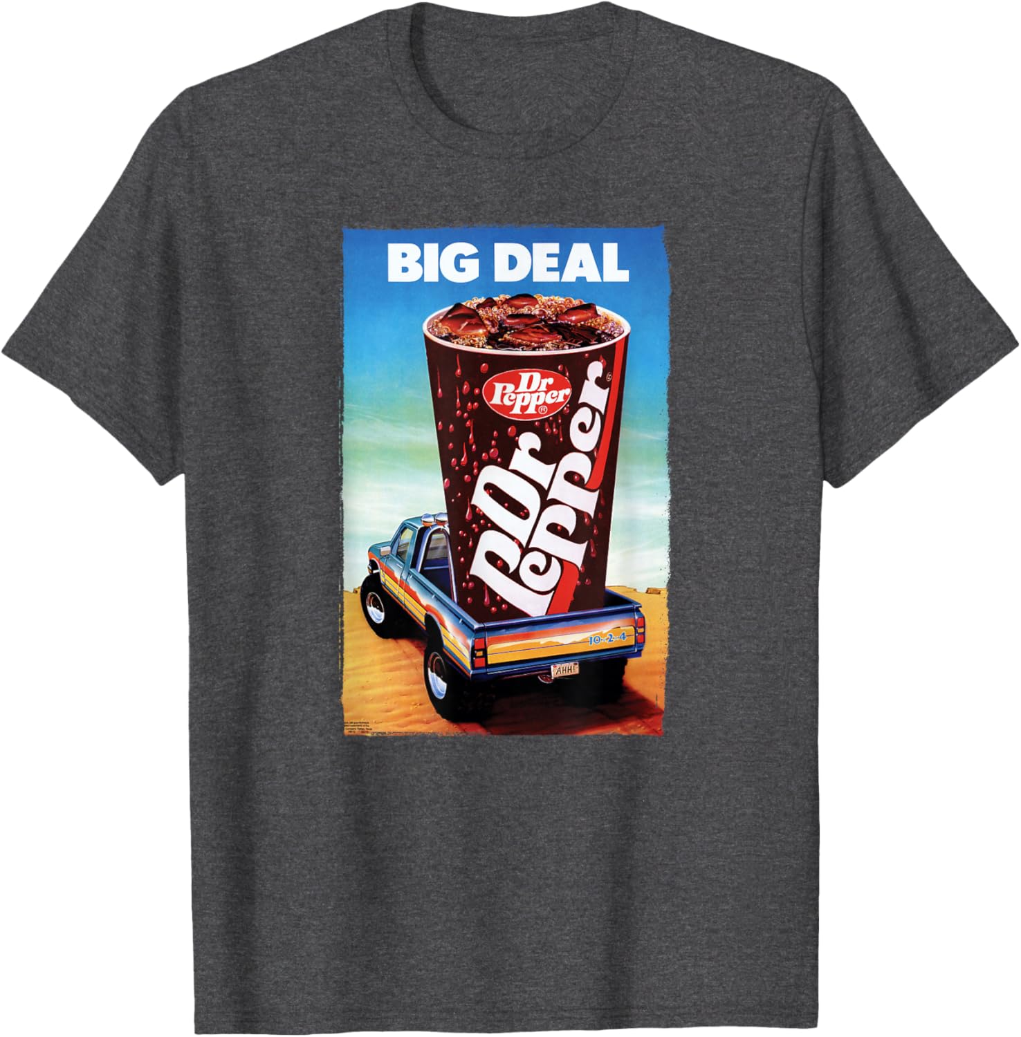 Dr Pepper Big Deal Big Taste Truck Panel T-Shirt for Fun Casual Style - 11