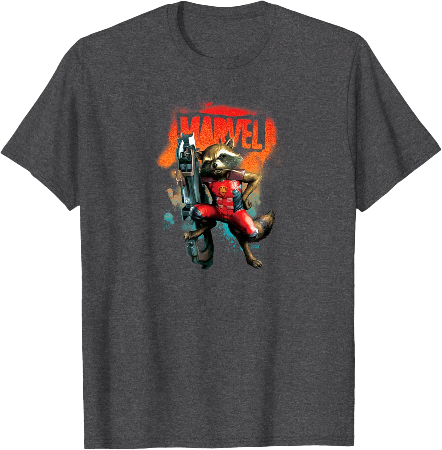 Rocket Raccoon Airbrush T-Shirt from Guardians Of The Galaxy - Cool & Stylish! - 2