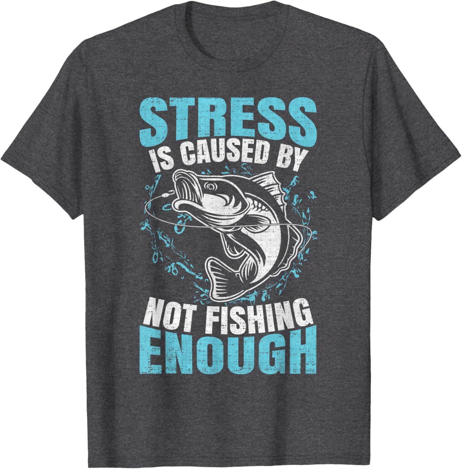 Funny Bass Fly Fishing T-Shirt for Men and Women - Perfect Gift for Anglers - 7