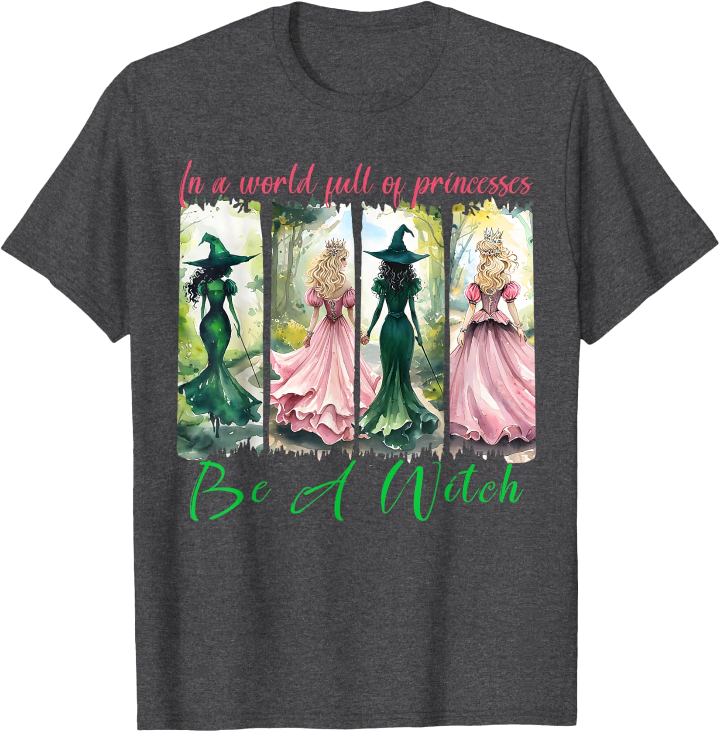 Be a Witch Not a Princess Halloween T-Shirt for Women Stylish Outfit - 25