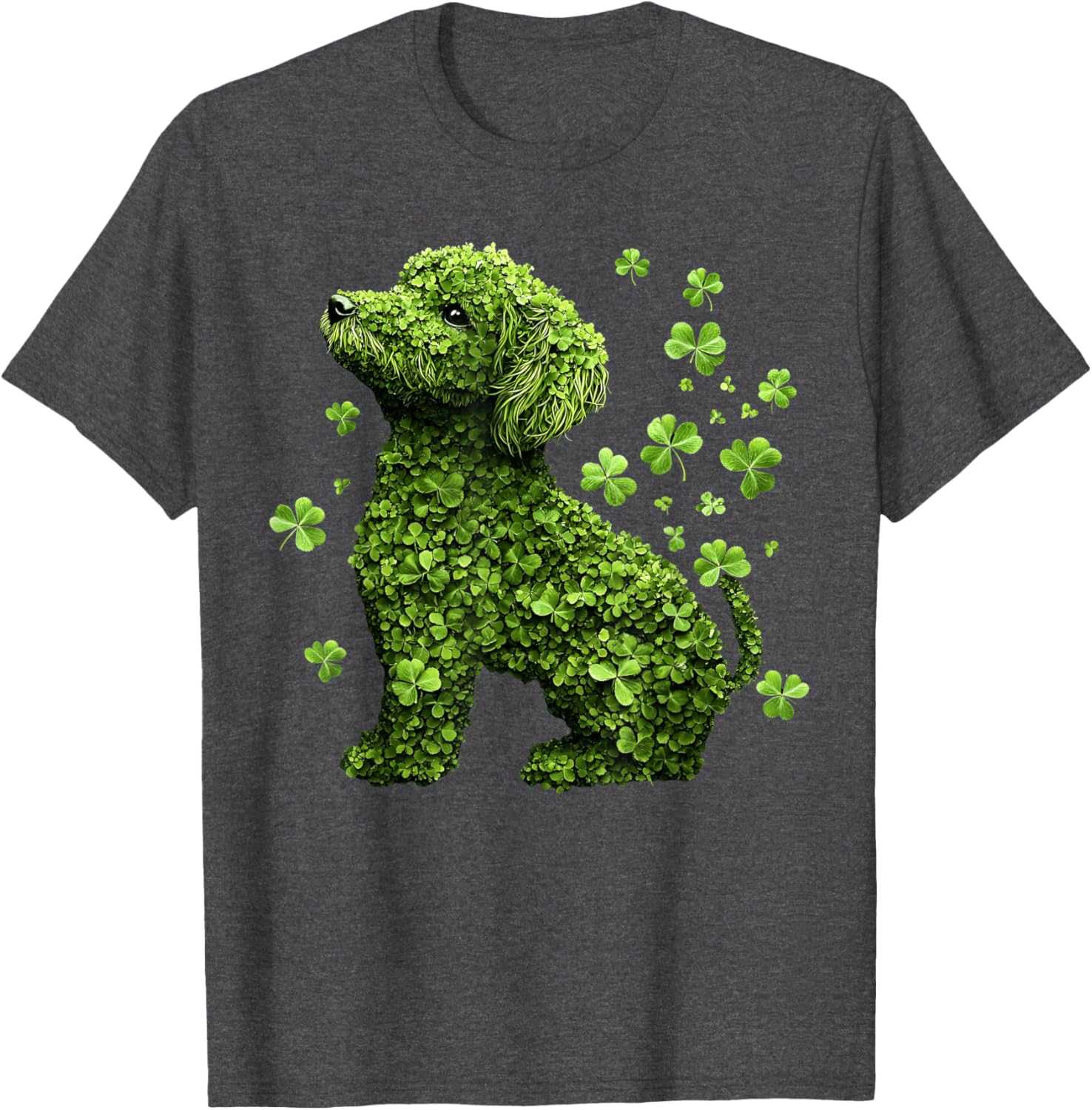 Shamrock Poodle T-Shirt for St. Patrick's Day Fun for All Ages - 6