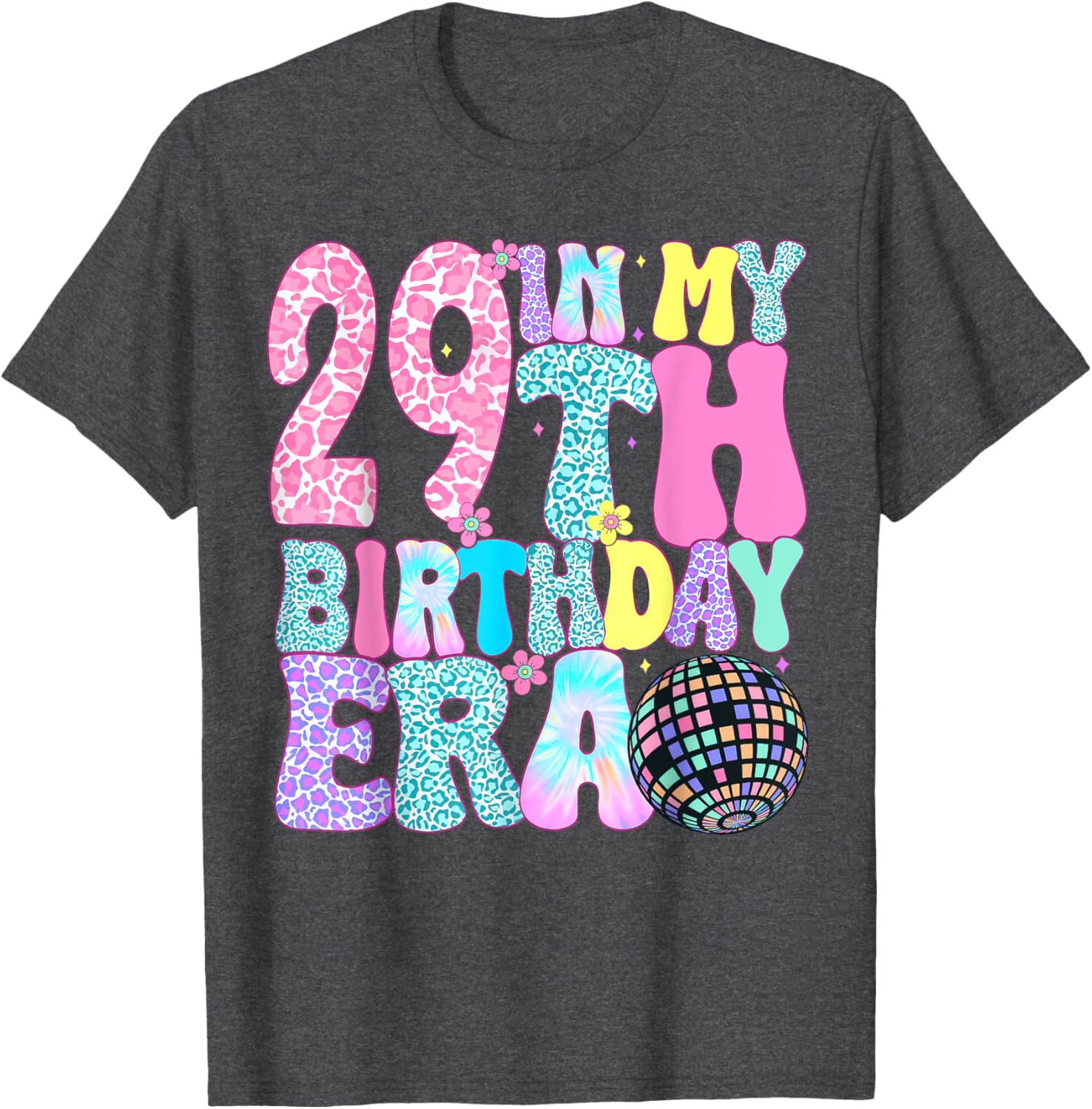 In My 29th Birthday Era T-Shirt for 29 Year Old Birthday Girl 1996 - 11