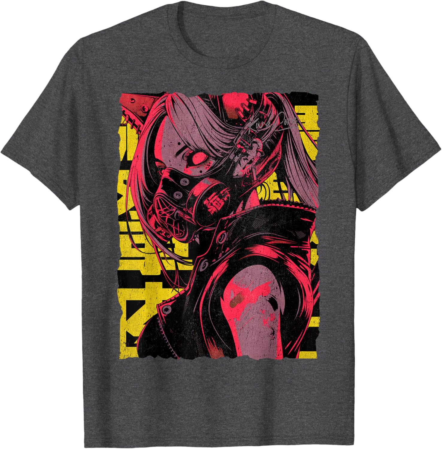 Japanese Cyberpunk Y2K Techwear Anime T-Shirt for Streetwear Lovers - 6