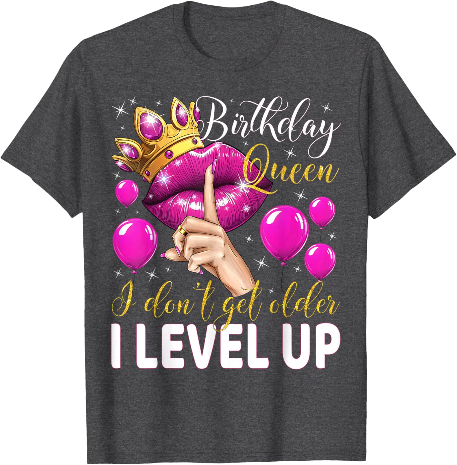 Birthday Queen Level Up T-Shirt for Fun Birthday Celebrations - 3